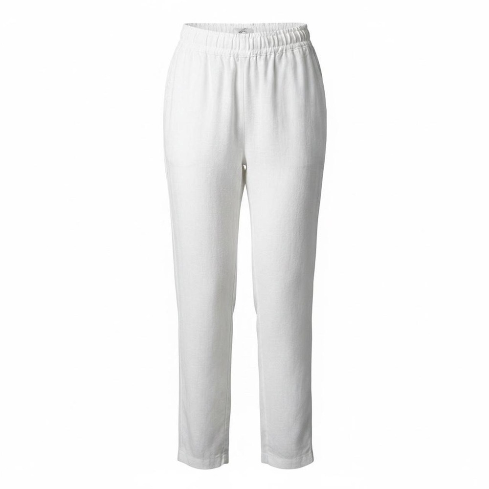 Linen‎ Charter Club luxury white linen pants size M